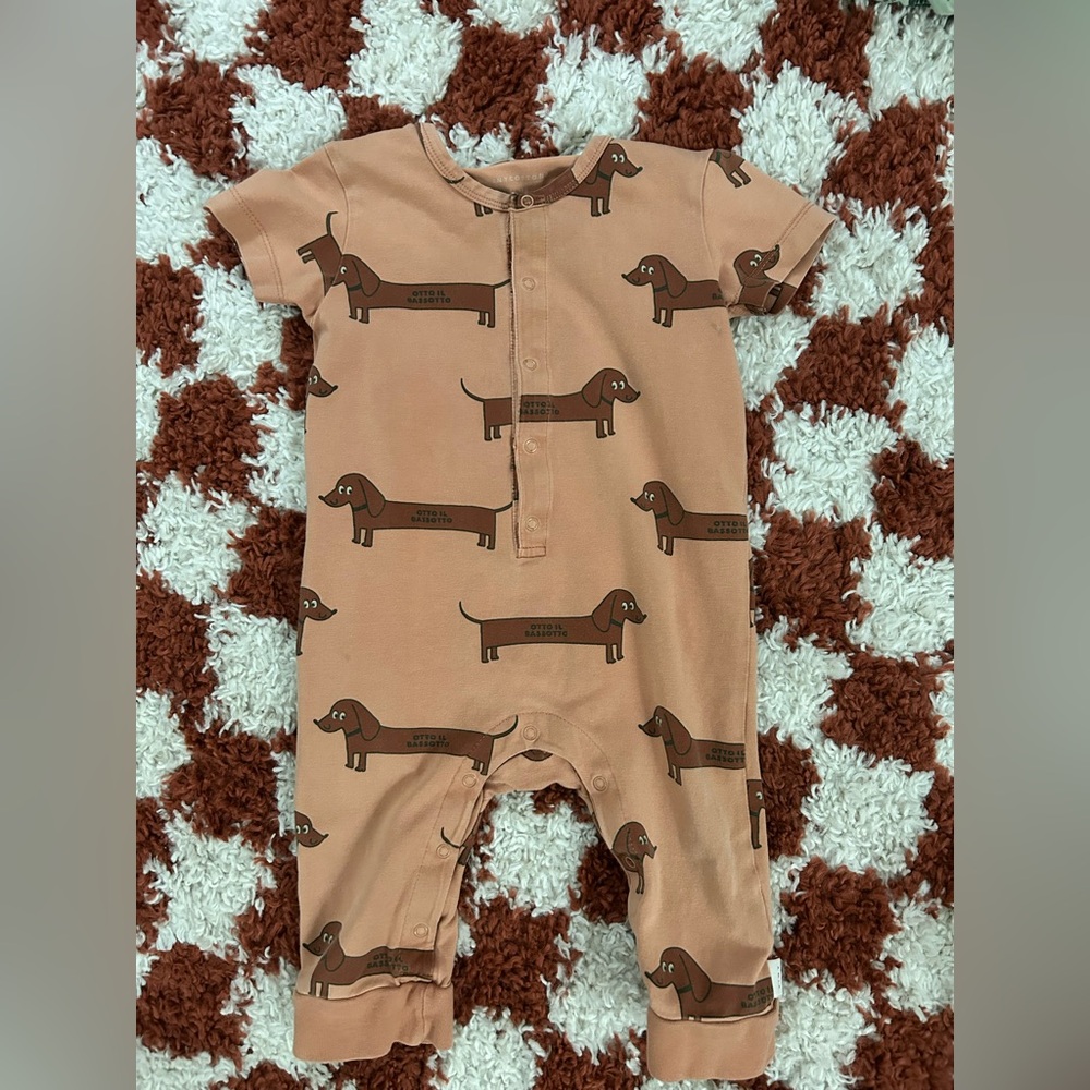 Tiny Cottons Weenie Dog Jumpsuit
